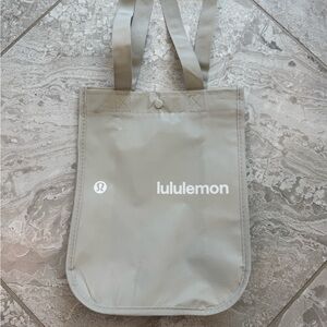 Lululemon Small Beige Tote Bag